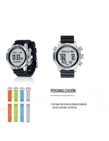 Reloj de buceo SPETTON  AQUA Computer Freedive Multi-sport 10ATM