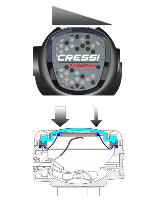 Regulador CRESSI XS Compact MC9