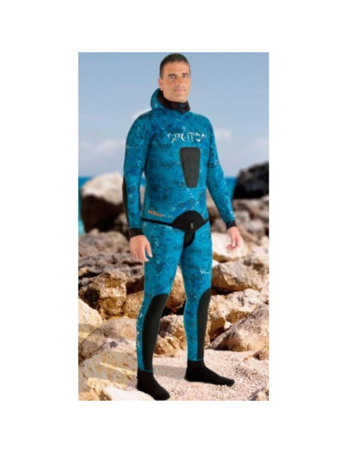 Traje de pesca submarina SPETTON Ocean Blue Camo