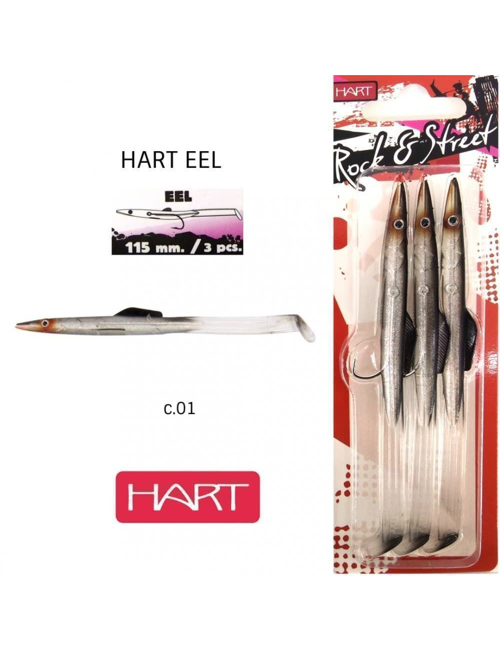 Peces HART EEL Rock & Street Vinilo