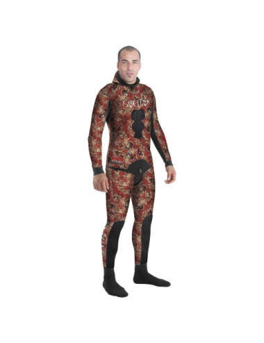 Traje de pesca submarina SPETTON Fire Red Camo