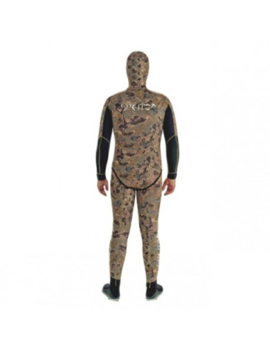 Traje de pesca submarina SPETTON Brown Gold Camo