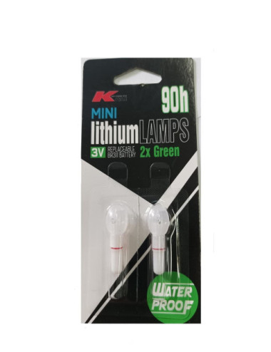 Luz de litio KALI KUNNAN Mini Kali 90H 3V blister 2 unidades