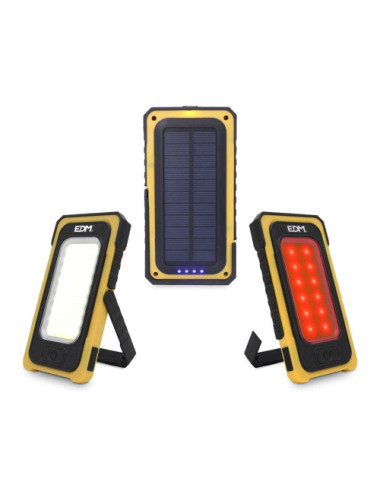 Linterna EDM con Carga Solar recargable