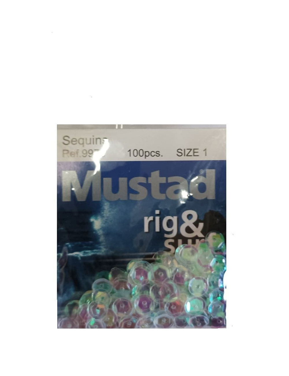 Lentejuelas MUSTAD Sequins 100 unidades