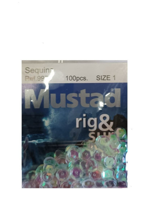 Lentejuelas MUSTAD Sequins 100 unidades