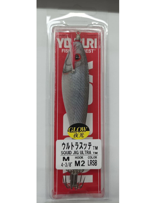 Jibionera YO-ZURI Squid Jig Ultra Cloth NATURAL