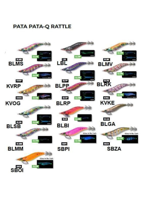 Jibionera Yo-zuri PATA PATA Q Rattle