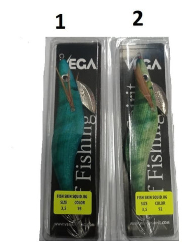 Jibionera VEGA  Fish Skin Squid Jig