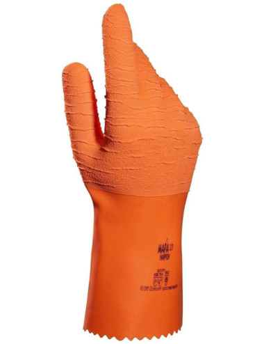 Guantes Mapa HARPÓN 321 Naranja Rugoso