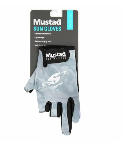 Guante MUSTAD para pesca para protección solar