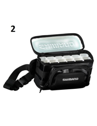 SHIMANO Caja-Bandolera para llevar tus SEÑUELOS de pesca