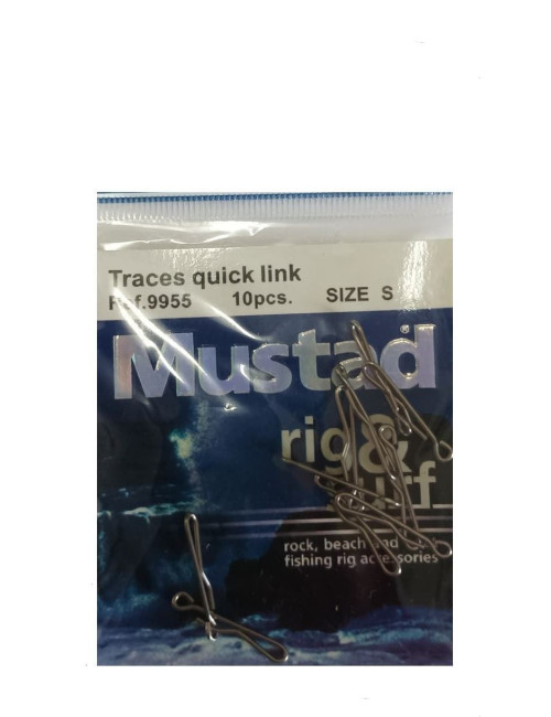 Enlace Rápido MUSTAD Traces Quick Link 10 unidades