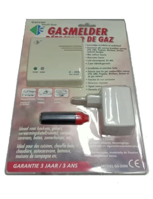 Detector de gas inflamable