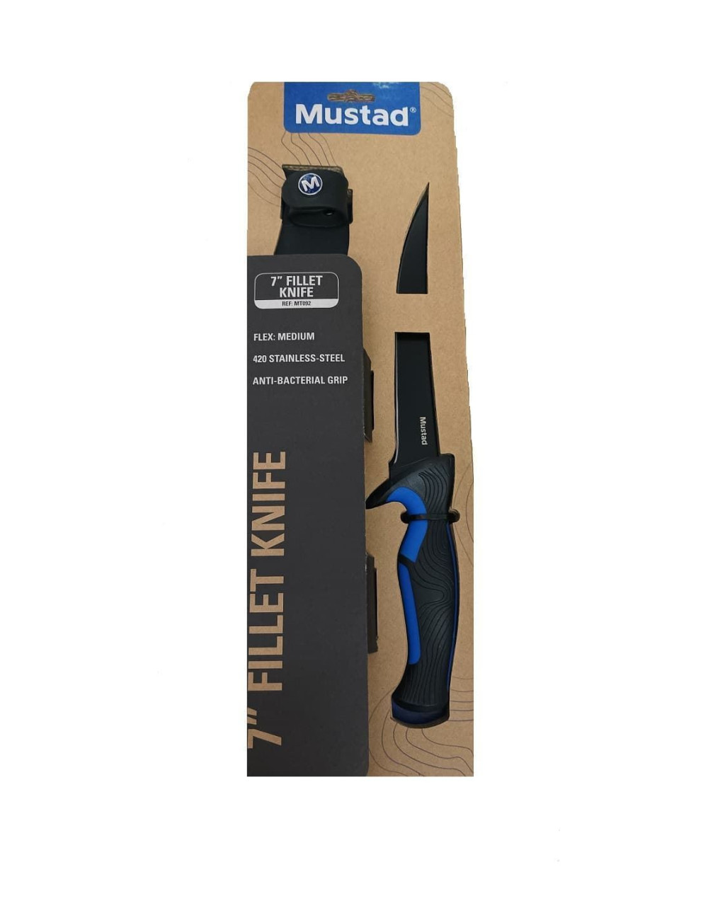 Cuchillo de pesca MUSTAD Fillet Knife 7¨para filetear peces pequeños