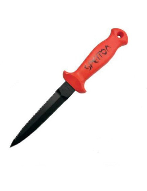 Cuchillo de Buceo SPETTON Estilete Medium Red