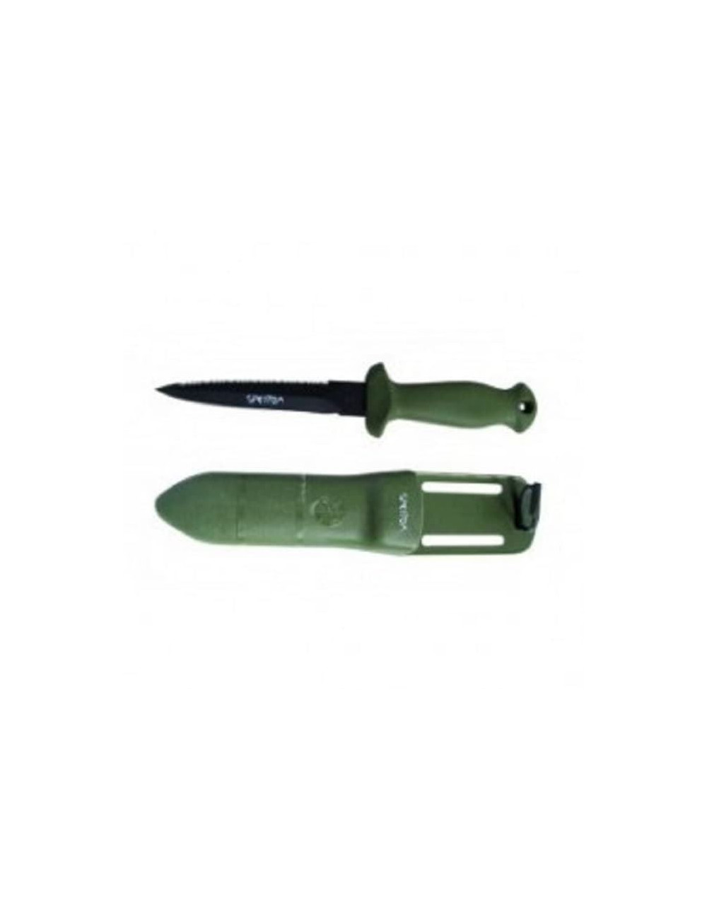 Cuchillo de Buceo SPETTON Estilete Green Medium