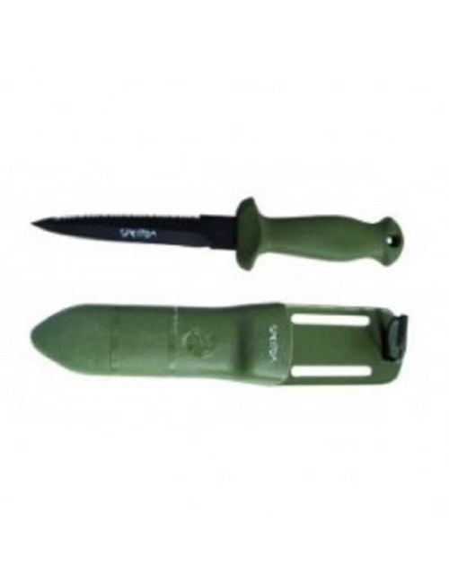 Cuchillo de Buceo SPETTON Estilete Green Medium