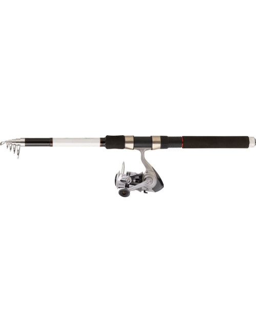 Como DAIWA Caña Sweepfire Tele + Carrete DF2500