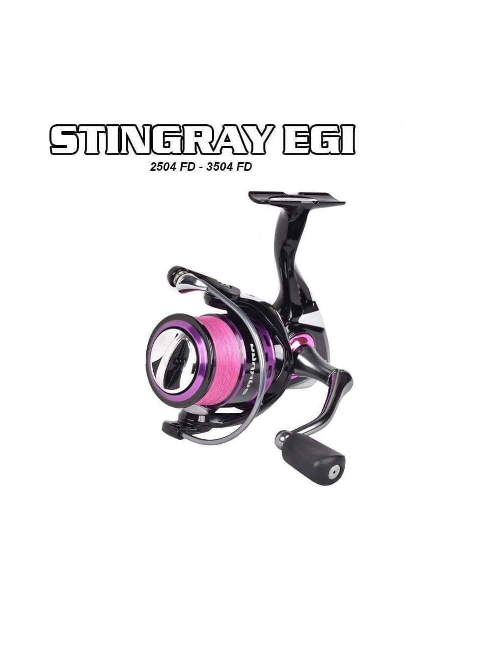 Combo SAKURA Caña Stingray Egi STS822 ML + Carrete Singray Egi 3504FD