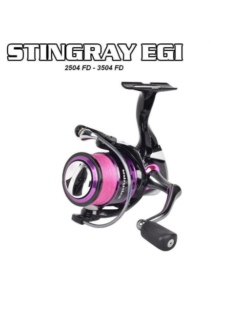 Combo SAKURA Caña Stingray Egi STS822 ML + Carrete Singray Egi 3504FD