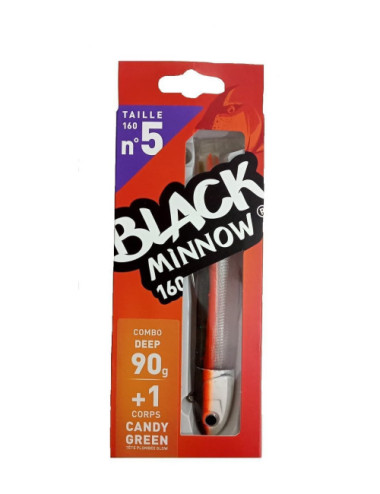 Combo BLACK MINNOW Nº5 Deep