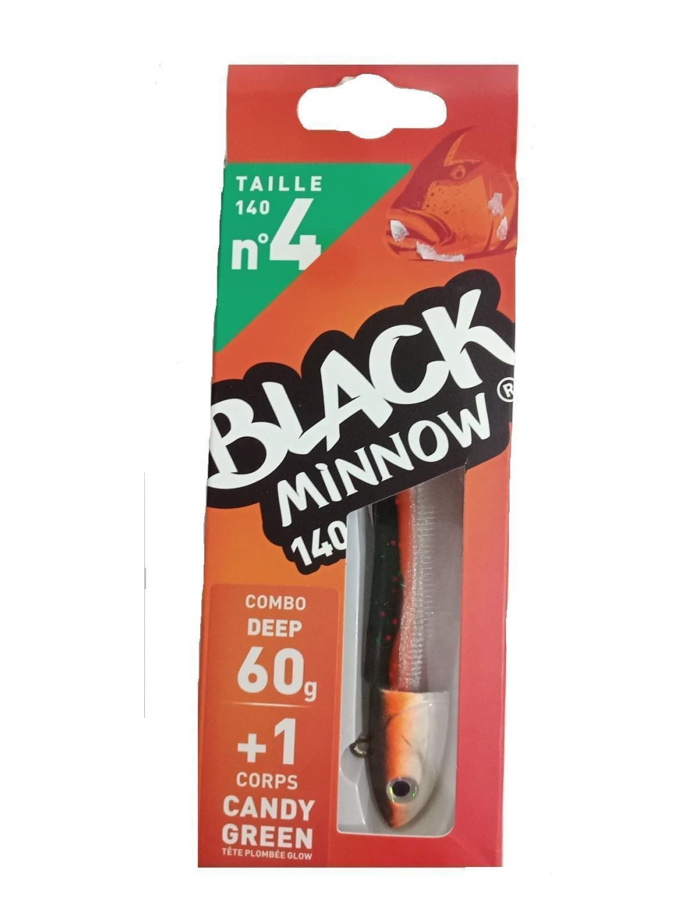 Combo BLACK MINNOW Nº4 Deep