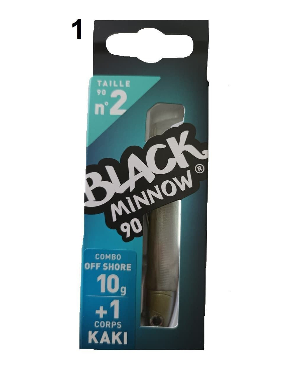 Combo BLACK MINNOW Nº2 Off Shore 10 G