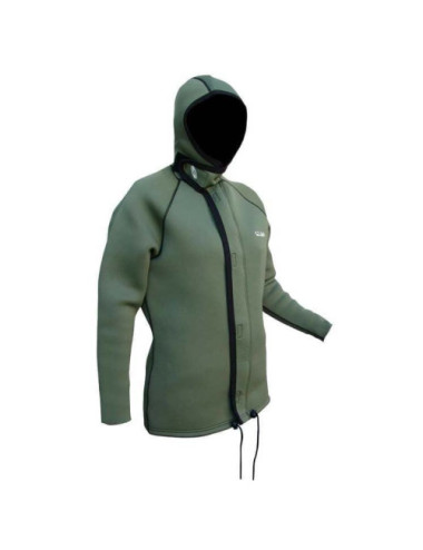 Chaqueta de neopreno SELAND 3 mm con capucha para pesca y marisqueo