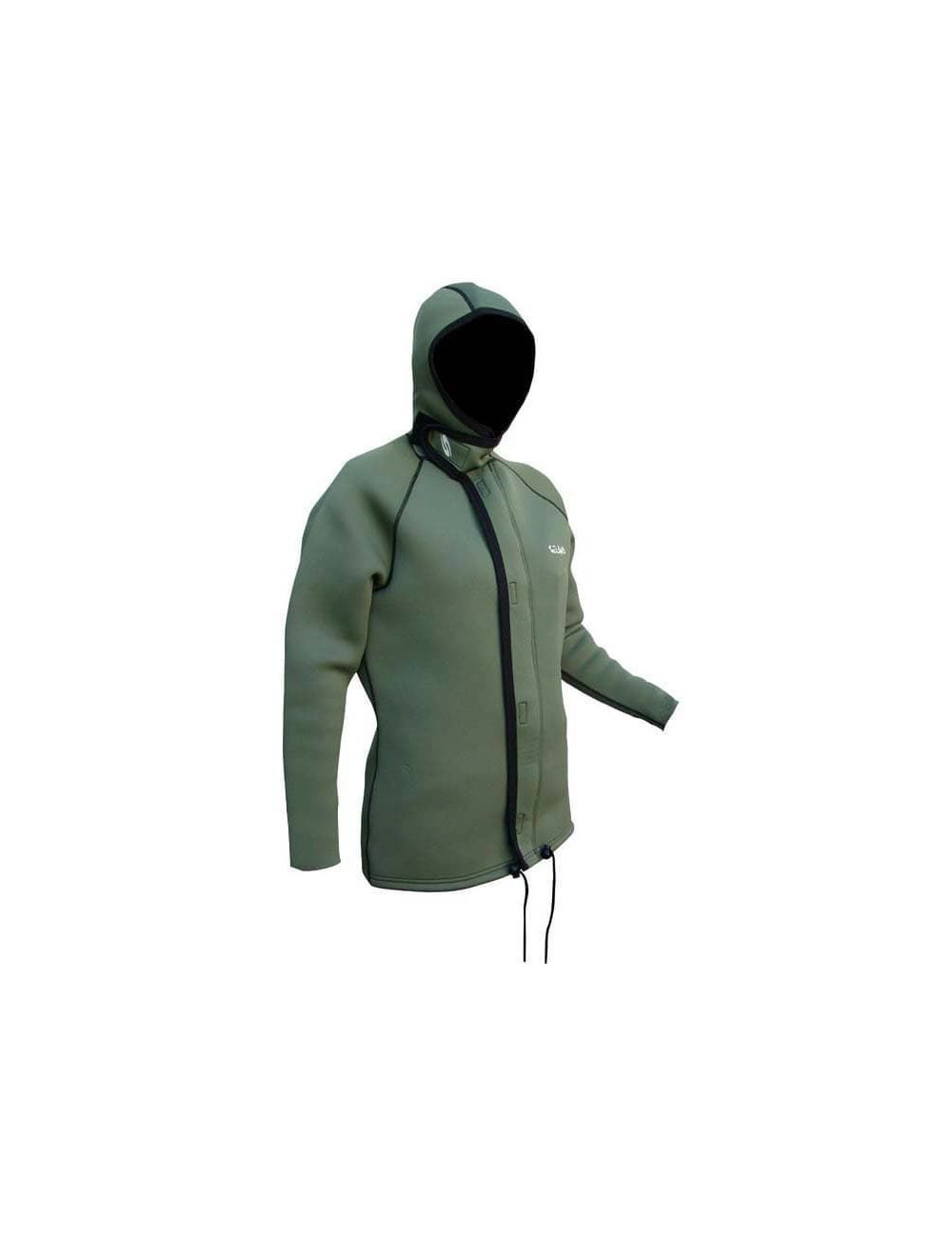 Chaqueta de neopreno SELAND 3 mm con capucha para pesca y marisqueo