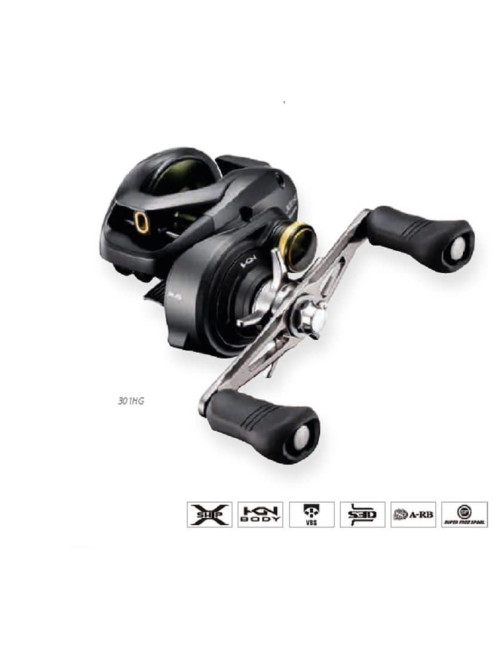 Carrete SHIMANO Curado K 301 HG