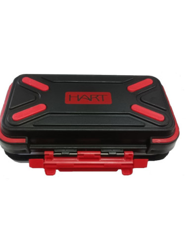 Caja estanca HART MHAC2M  para accesorios de pesca 6 Compartimentos Divisibles