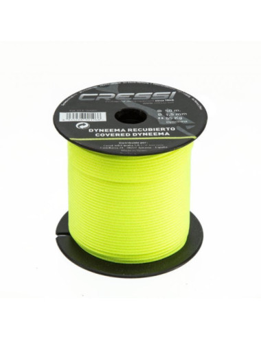 Cabo CRESSI Dyneema con Funda 1.5mm 50m