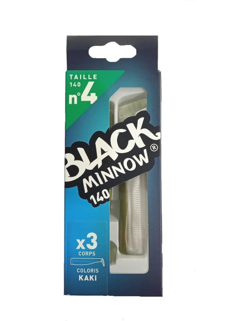 BLACK MINNOW Nº4 3 CUERPOS