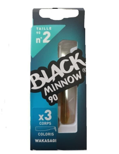 BLACK MINNOW Nº2 3 CUERPOS