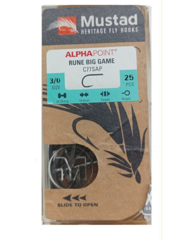 Anzuelo MUSTAD Rune Big Game C77SAP