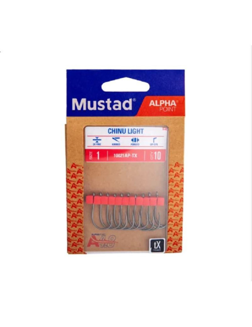 Anzuelo MUSTAD Chinu Light 10021AP-TX