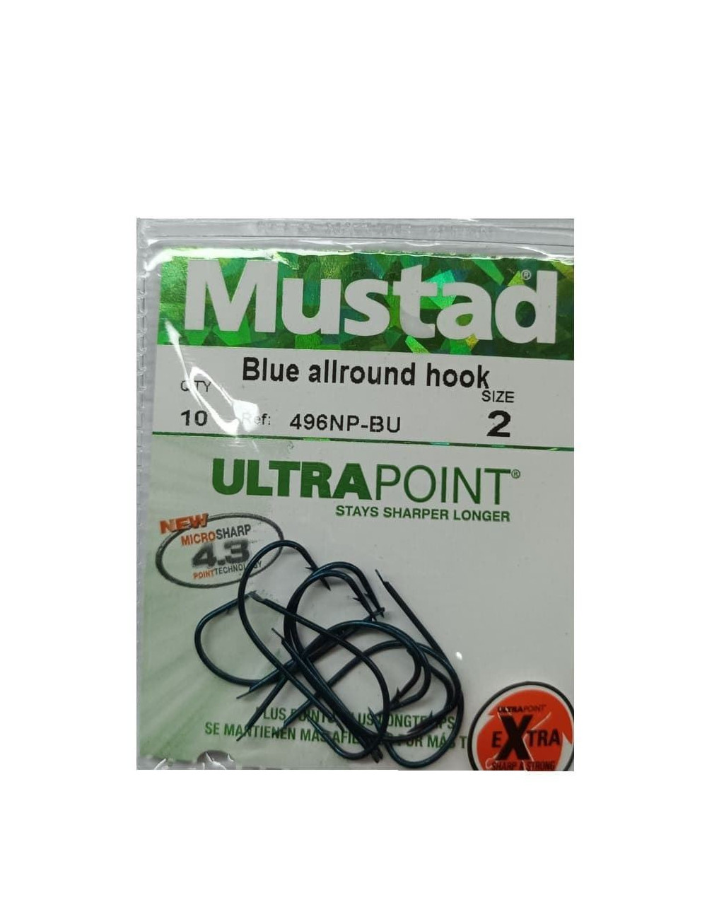 Anzuelo MUSTAD Blue Allround Hook