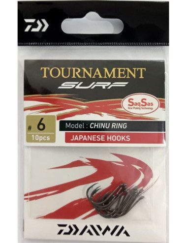 Anzuelo DAIWA Tournament Surf CHINU RING Anilla