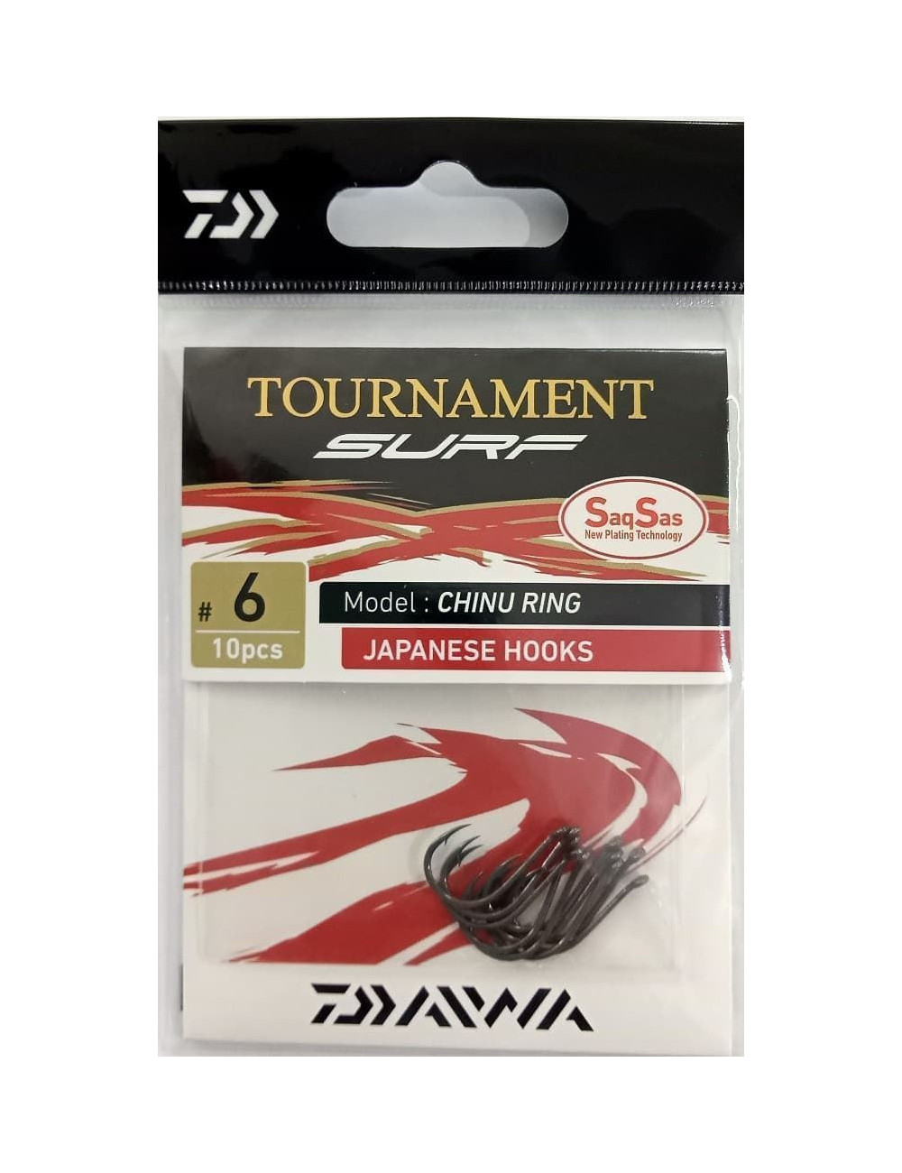 Anzuelo DAIWA Tournament Surf CHINU RING Anilla