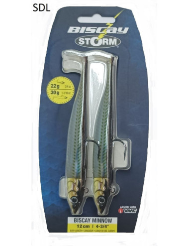 Señuelo STORM Biscay Minnow 9 cm