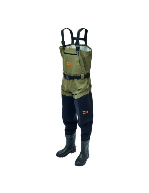 Vadeador DAIWA Waders Transpirable híbrido con botas