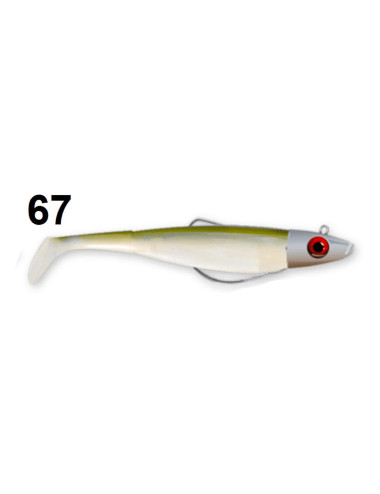 Señuelo DELALANDE vinilo Swat Shad 30g 13 cm sueltos