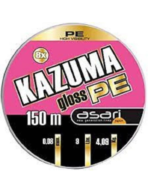 Trenzado Asari KAZUMA Gloss PE 150m