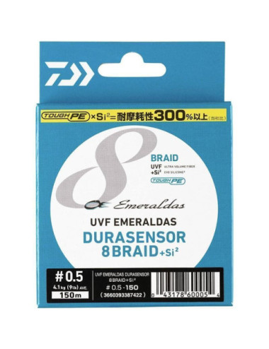 Sedal UVF Emeraldas DURASENSOR 8 Braid