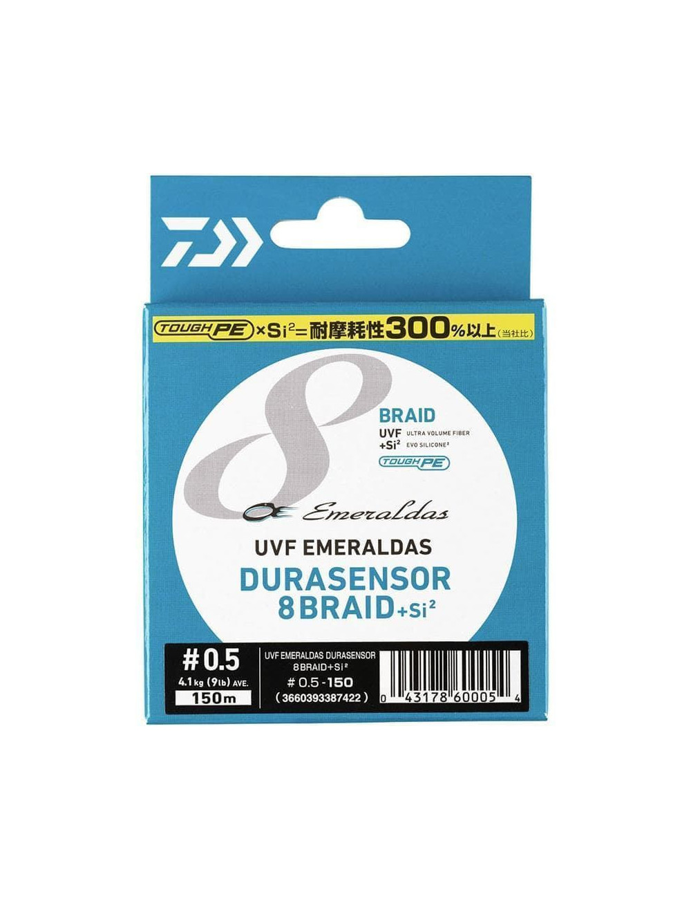 Sedal UVF Emeraldas DURASENSOR 8 Braid