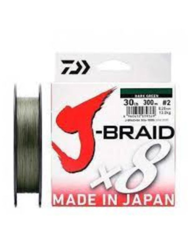 Sedal Trenzado DAIWA J-Braid X8 300 m