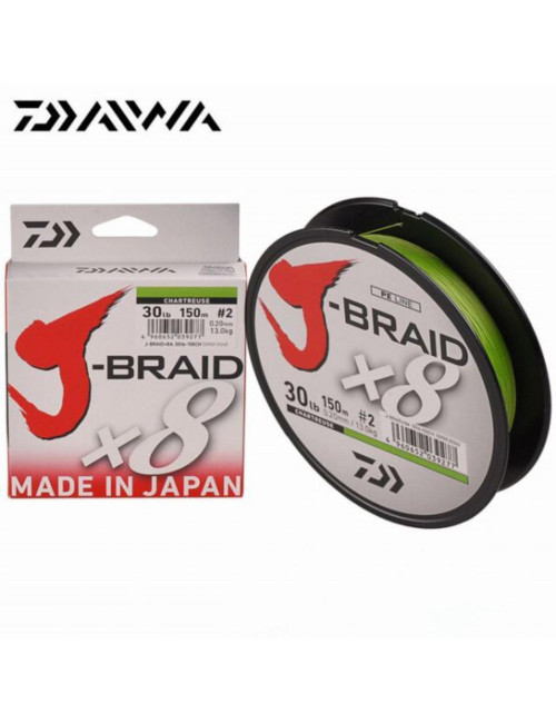 Sedal Trenzado DAIWA J-Braid X8 150m