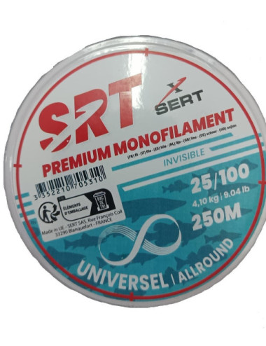 Sedal Monofilamento SERT SRT Invisible 250 m