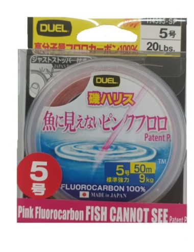 Sedal DUEL Pink Fluorocarbono 100% 50 m